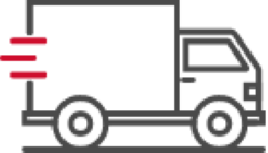 Drawing of a Speeding Truck