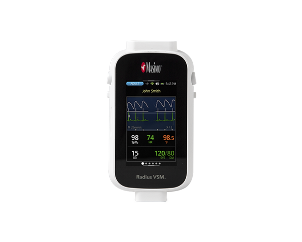 Radius VSM wearable monitor display